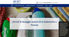 Desktop Screenshot of lavaggiotessutipulitex.com