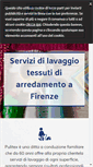 Mobile Screenshot of lavaggiotessutipulitex.com